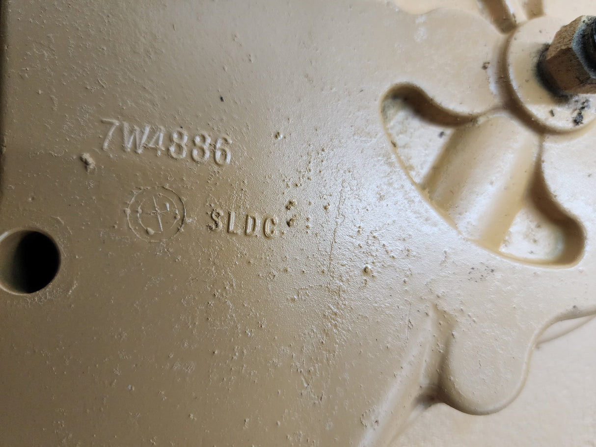 Caterpillar 3406B Engine Timing Cover Plate 7W4886 For Sale