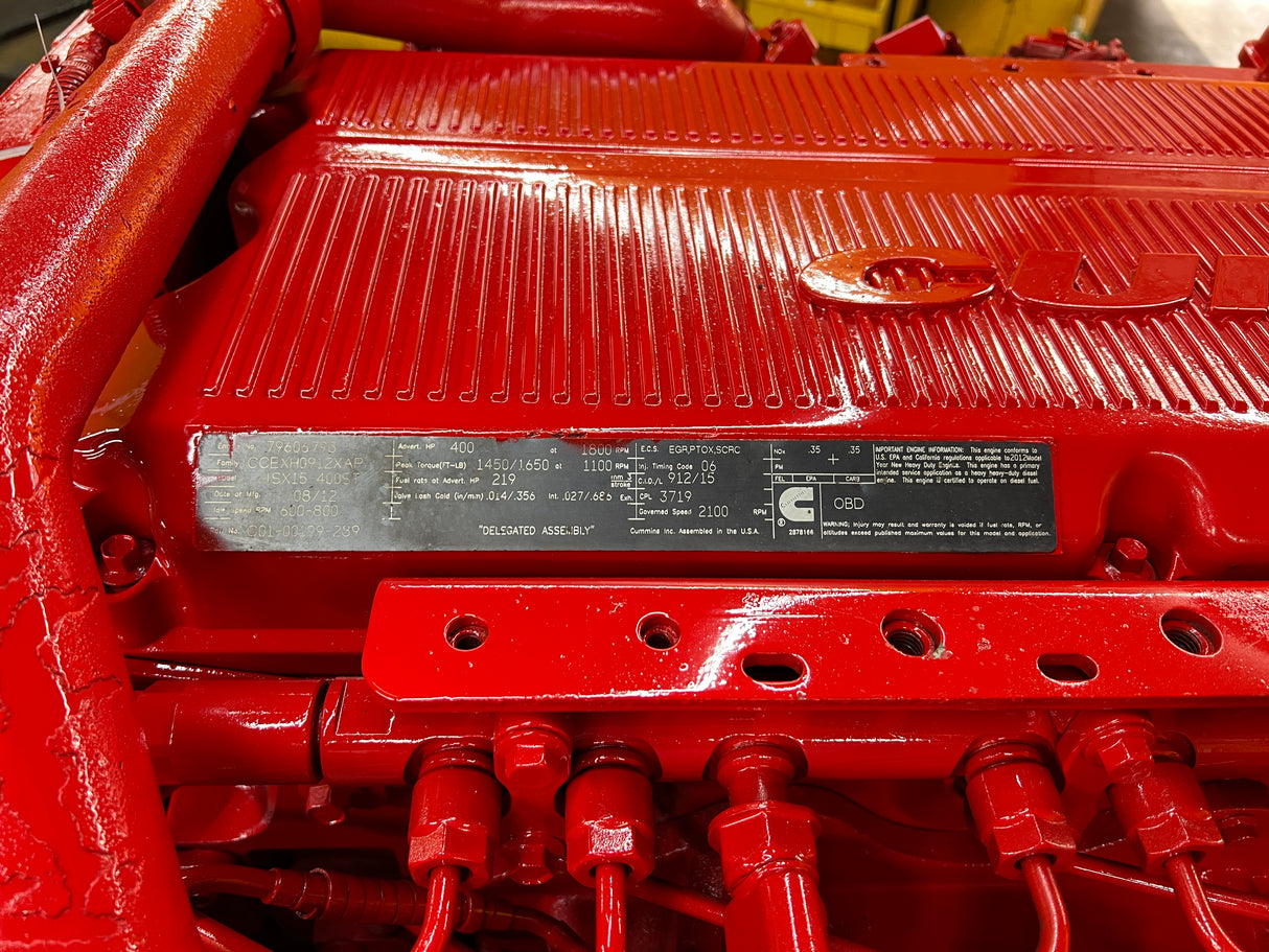 2012 Cummins ISX15 Diesel Engine For Sale, CPL 3719