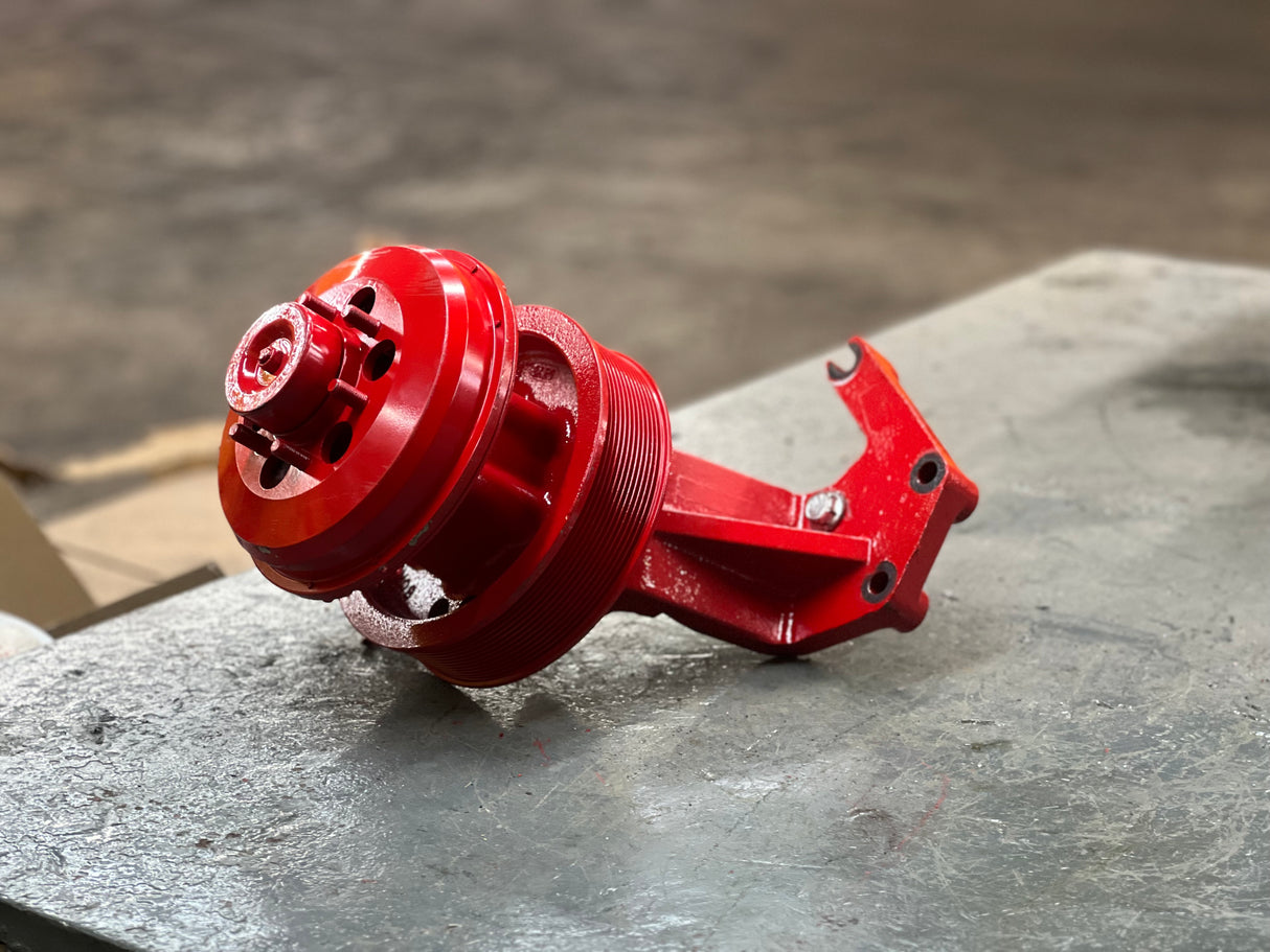 Cummins ISX15 Borg Warner Fan Clutch # 1090-09600-01B, Pulley # 010022998, Base # 010022563 For Sale