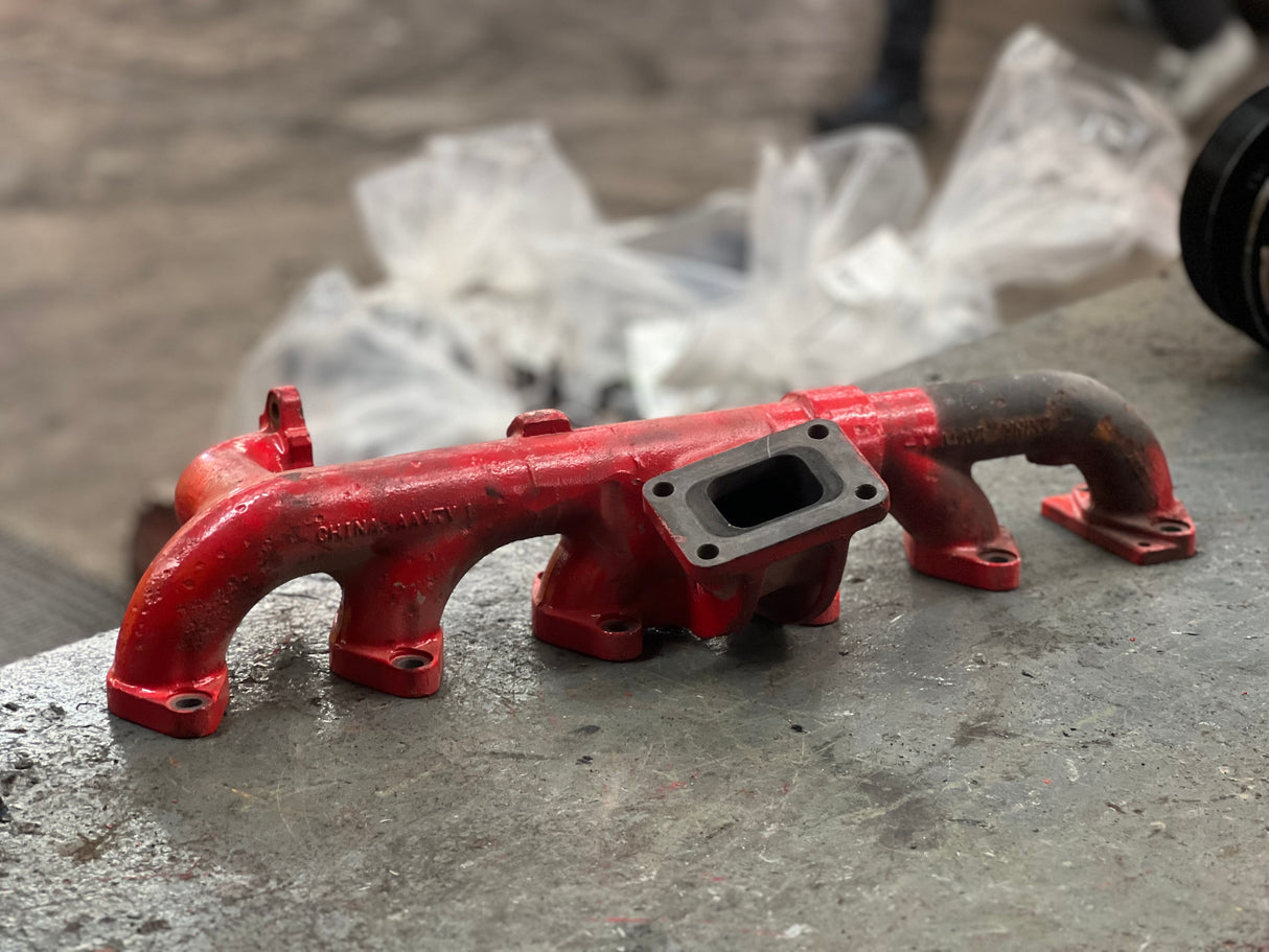 Cummins ISB 2-Part Exhaust Manifold Long Part # 4936697, Short Part # 4937743 For Sale