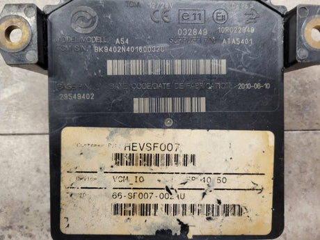 2010 Allison TCM For Sale, Part# 29549402, Transmission Control Module