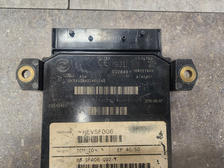 Allison HEVSF006, TCM Part # 29549402, Model No. A54, e11, 10R022849
