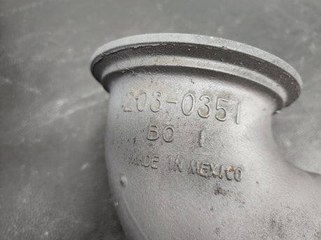 Caterpillar C11 2030351 B0 1 Air Transfer Intake Elbow Tube