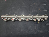 International DT466E EGR Diesel Engine Fuel and Oil Manifold Rail Part# 1841968C4 For Sale