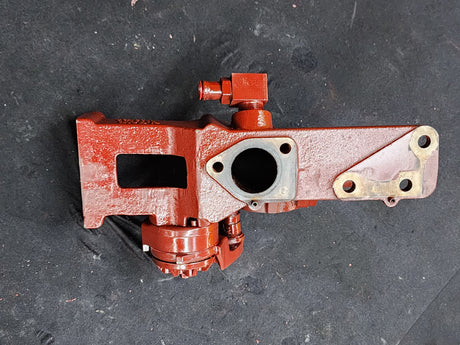 Cummins ISB 6.7L Water Outlet/Alternator Bracket, Water Inlet Connection, & Belt Tensioner For Sale