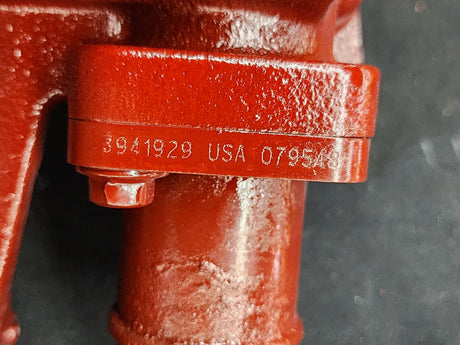 Cummins ISB 6.7L Water Outlet/Alternator Bracket, Water Inlet Connection, & Belt Tensioner For Sale