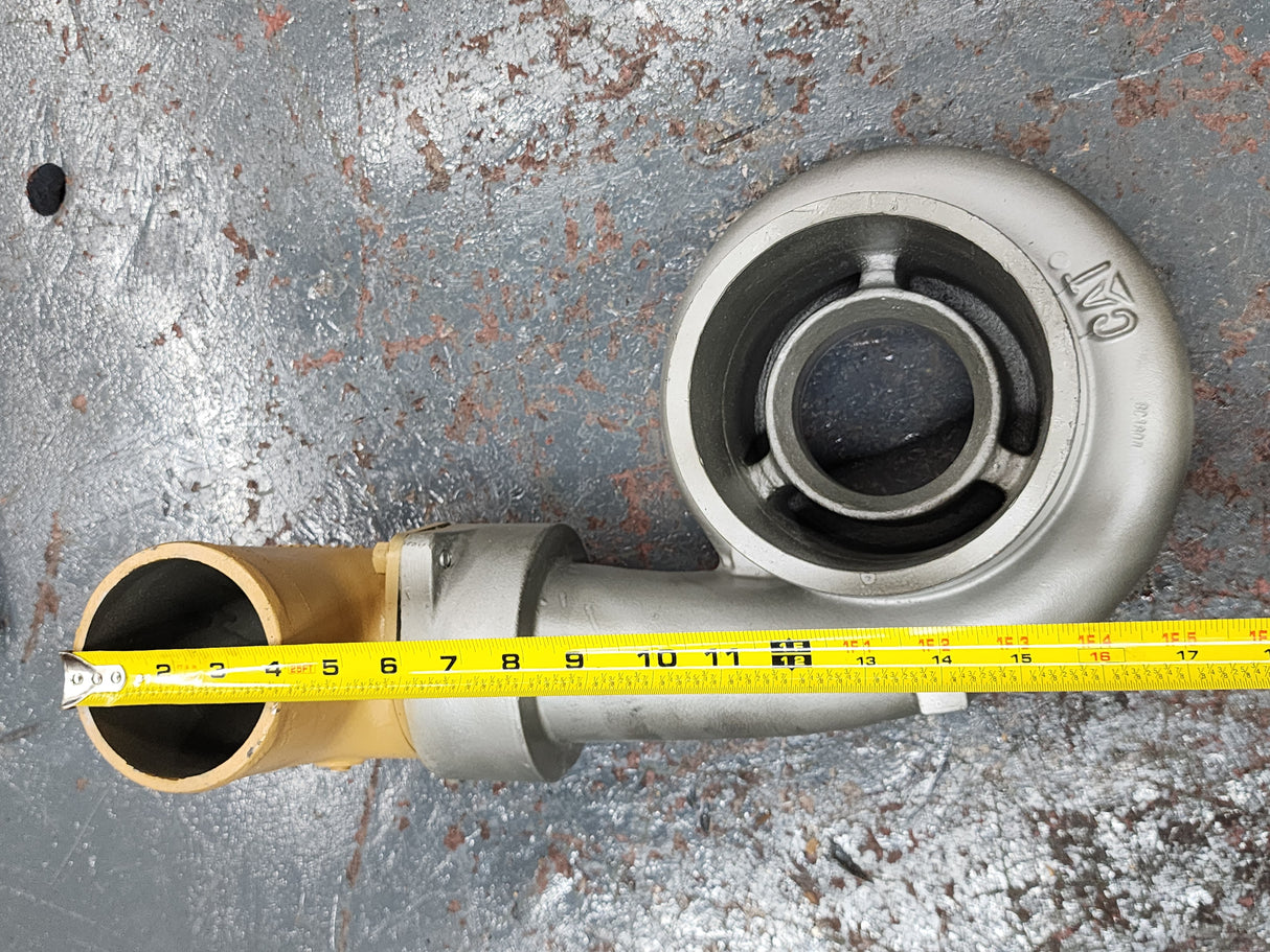 Caterpillar C15 Engine Turbine (Turbo Shell) with Turbo Intake Elbow Tube 7W-3144-4-