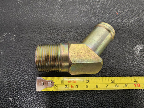Mack Diesel Engine Hose Elbow For Fill Line Surge Tank Radiator Coolant Recovery