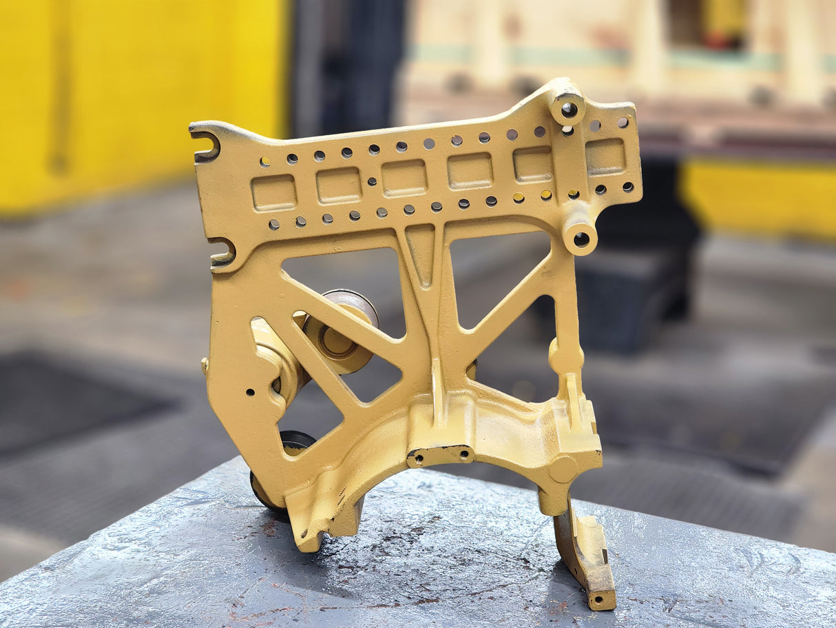 Caterpillar C13 Engine Support Bracket 222-2899-03- W/Tensioner Pulley 211-7895