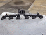 Mack E7 Exhaust Manifold 3-Part For Sale, OEM End Part Casting # 104GC5203AM, 104GC5203M