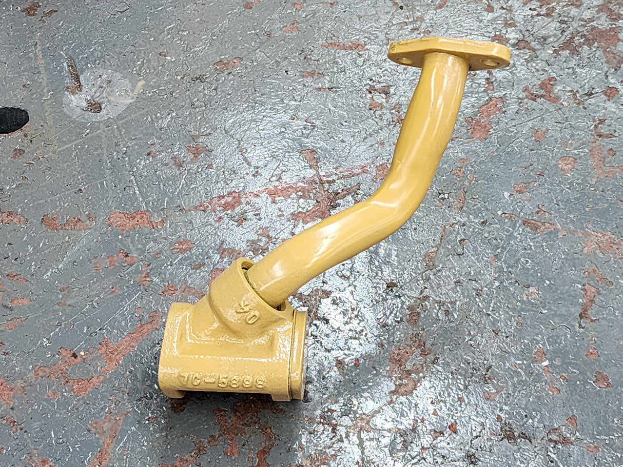 OEM Caterpillar C7 Engine 45° Elbow Adaptor Part # 7C-5898