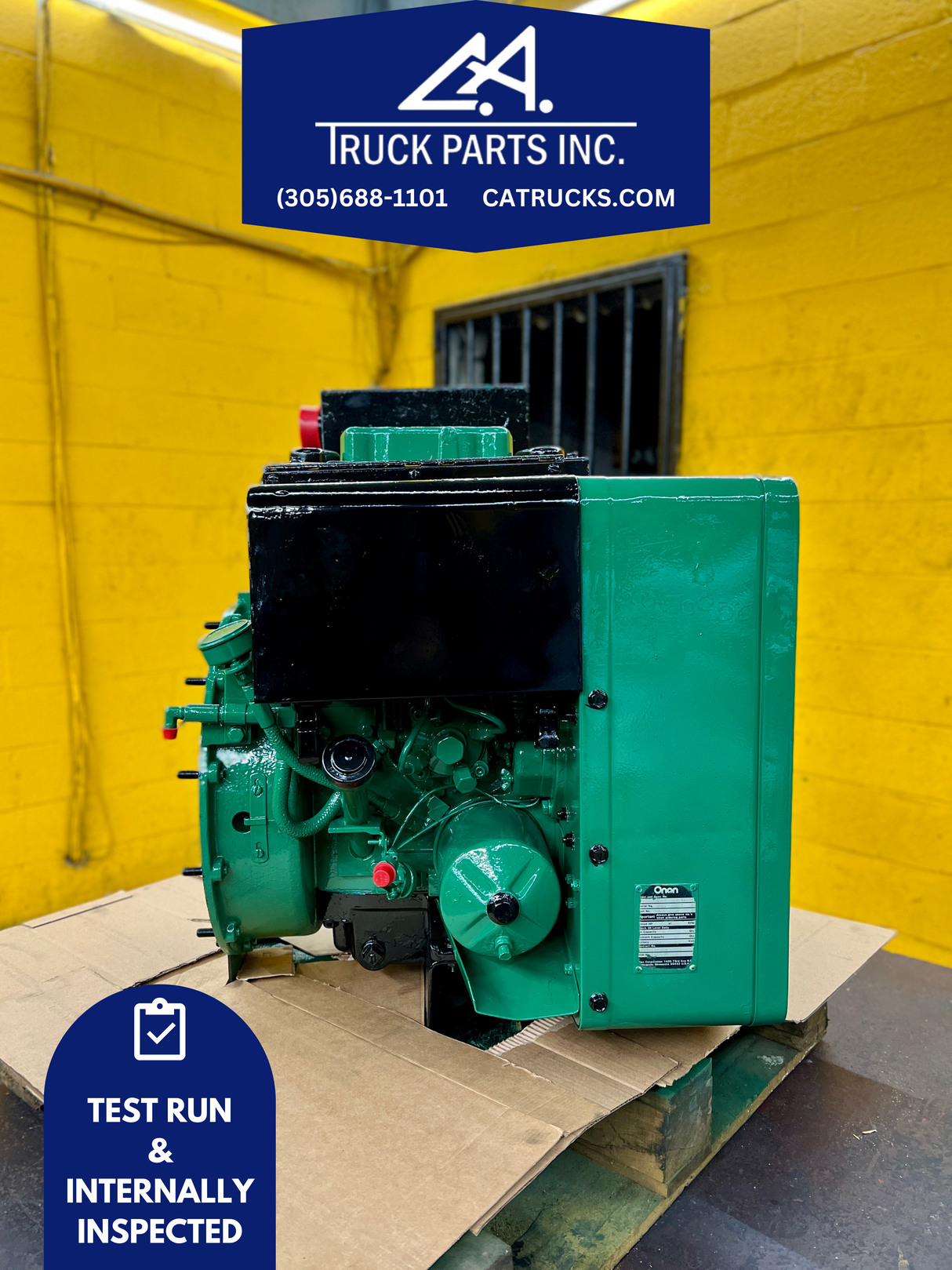 CUMMINS ONAN DJEM MS/4468A Diesel Engine For Sale, MILITARY