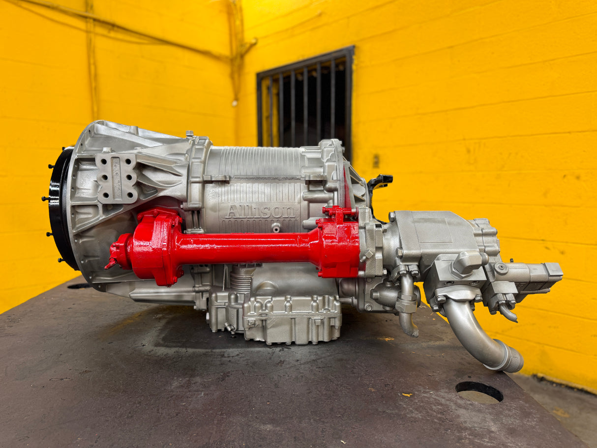 Allison 4500RDSP Transmission w/ PTO, Cooler & Hydraulic Pump For Sale