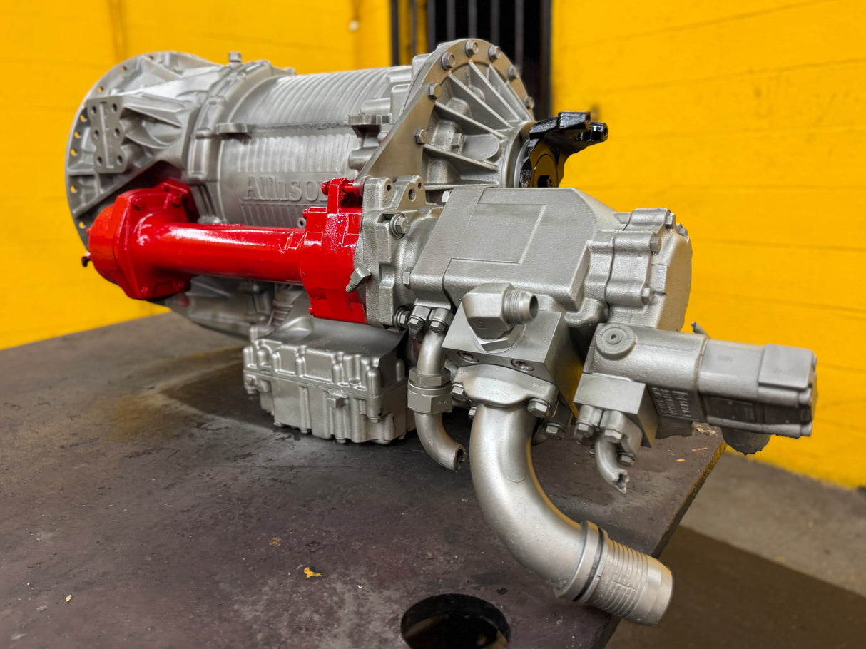 Allison 4500RDSP Transmission w/ PTO, Cooler & Hydraulic Pump For Sale
