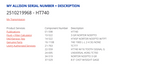 Allison HT740 Transmission For Sale, Part # 29505462