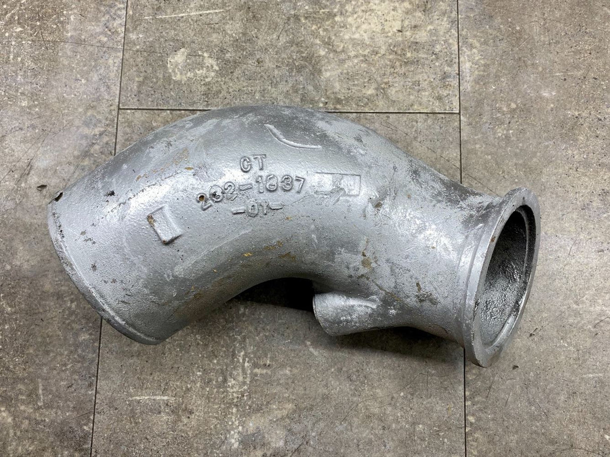 Caterpillar C15 Engine Turbo Air Intake Transfer Elbow Tube