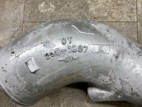Caterpillar C15 Engine Turbo Air Intake Transfer Elbow Tube