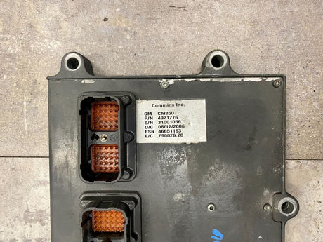 2006 Cummins ISB ECM Part # 4921776, CM850