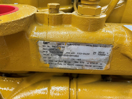 1998 Caterpillar C12 Diesel Engine For Sale, 370HP, 70-PIN