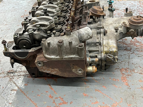 OEM 1998-2003 Isuzu 4HE1XS Cylinder Head Fully Dressed w/ Camshaft & Rocker Arm