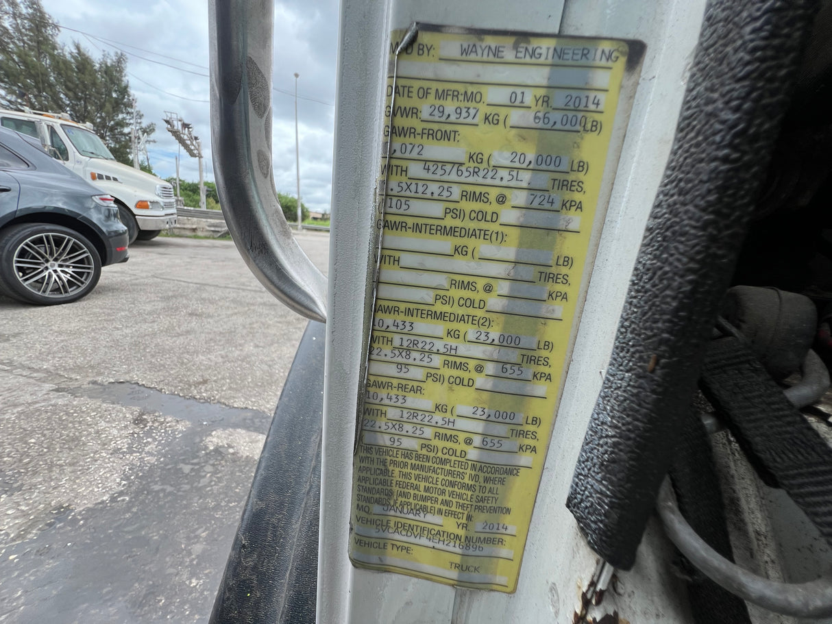2014 AUTOCAR XPEDITOR DUAL DRIVER - L&R SIT CAB
