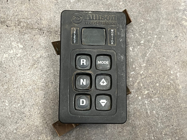 2019 Allison 29551496 Transmission Push Button Electronic Shifter Pad
