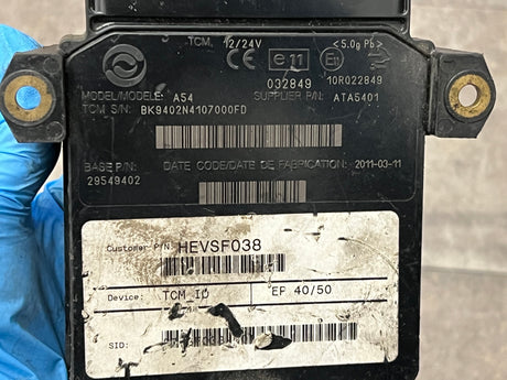 2011 Allison Transmission Control module (TCM) Part # 29549402