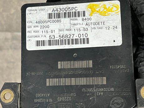 2007 Allison B400 Transmission Control Module (TCM) Part # 29545324