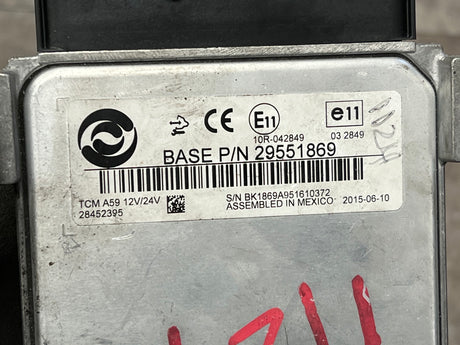 2015 Allison A59 Transmission Control Module (TCM) Part # 29551869