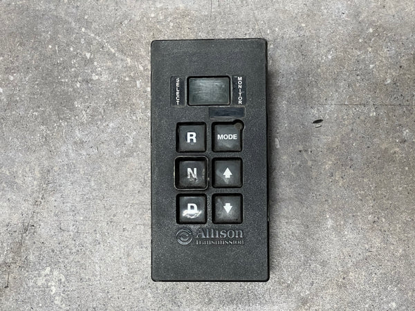 2009 Allison Transmission Push Button Electric Shift Pad 29546171