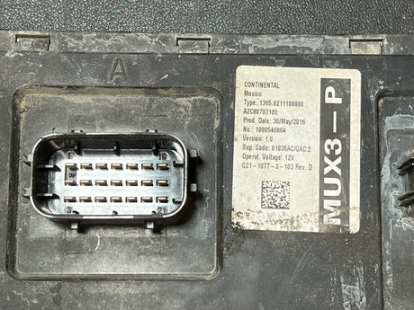 2016 Cummins ISX12 Chassis Control Module Q21-1077-3-103 REV. D