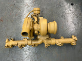 OEM Caterpillar 3116 / 3126 3-Part Exhaust Manifold w/ Turbocharger