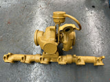 OEM Caterpillar 3116 / 3126 3-Part Exhaust Manifold w/ Turbocharger