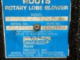 Dresser Roots Rotary Lobe Blower 824 RCS-V Part # 7192911BBLK