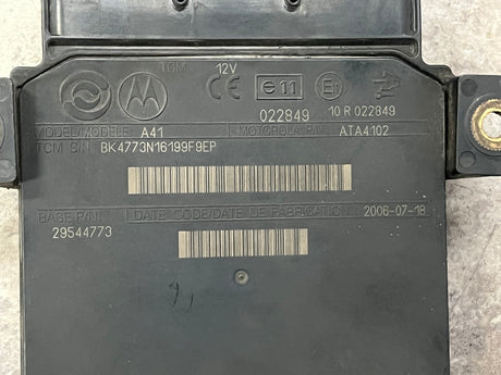2006 Allison Transmission Control Module (TCM) Part # 29544773