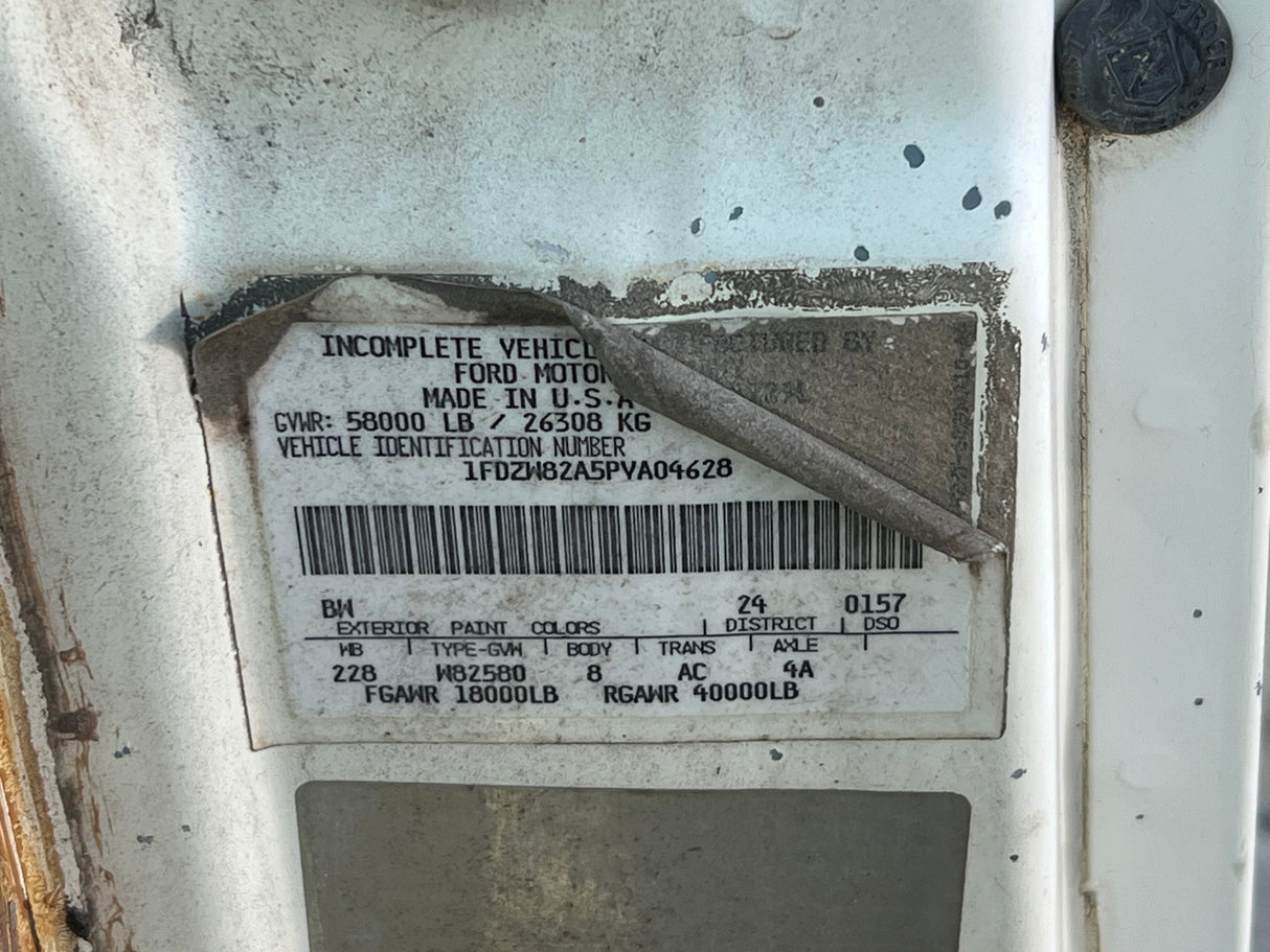 1993 Ford LNT8000 Short Conventional Cab Shell For Sale