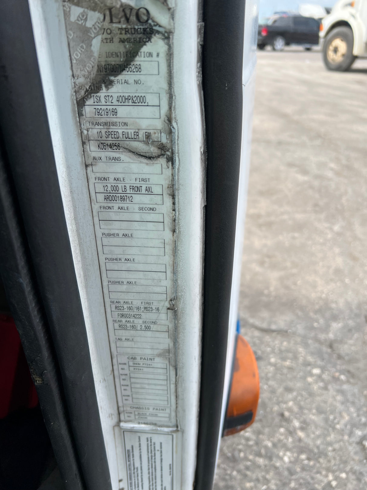 2007 Volvo VNL Conventional New Generation CAB Shell For Sale