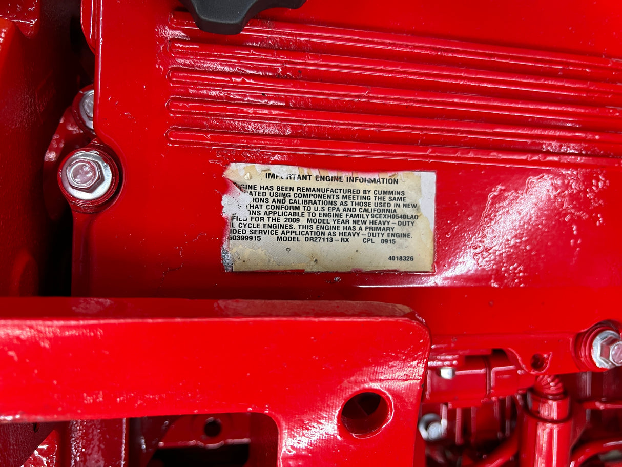 2009 Cummins ISL Diesel Engine For Sale, CM2150 CPL 0915