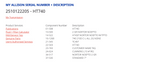 Allison HT740 Transmission For Sale, Part # 29505462