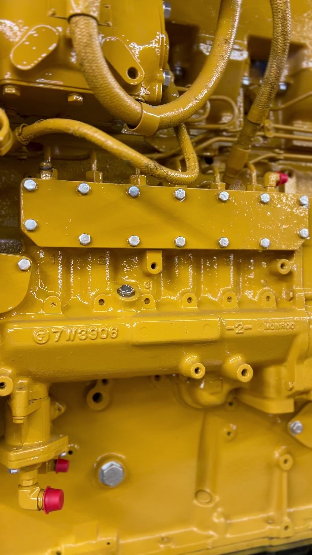 1988 Caterpillar 3406B Diesel Engine For Sale (AIR TO AIR)