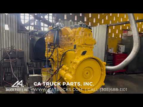 1989 Caterpillar 3406B Diesel Engine with Jake Brakes, AIR TO AIR