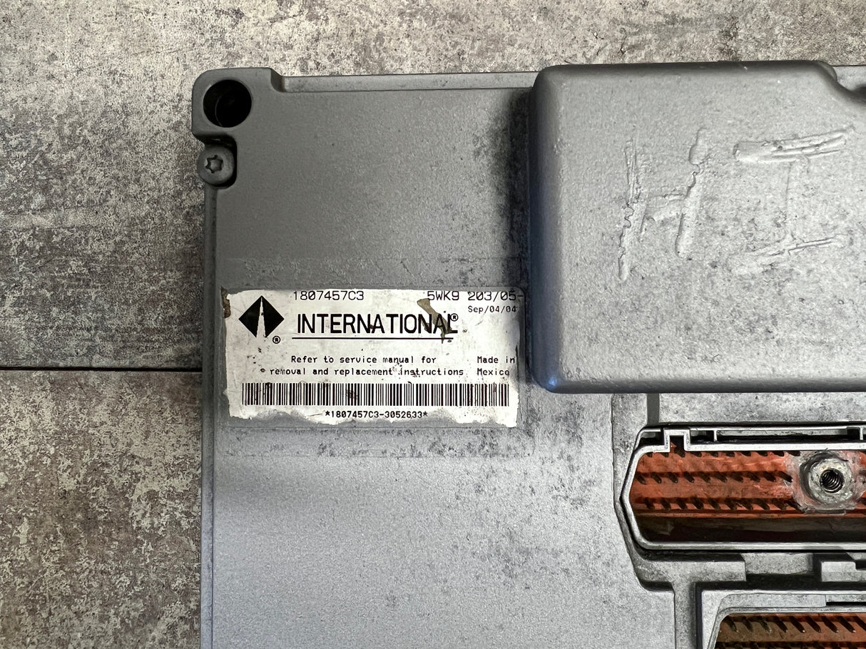International DT466E ECM Part # 1807457C3, 5WK9 203/05 For Sale