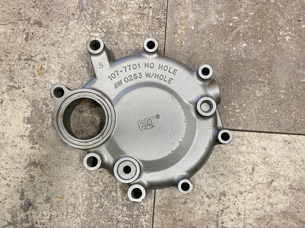 Caterpillar 3116 Water Pump Cover Part # 107-770, 4W 0253 For Sale