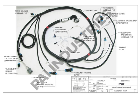 Mack 41MR4401AM Wiring Harness - CA Truck Parts, Inc.