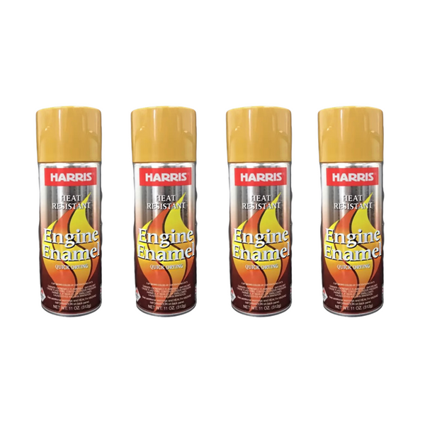CAT Yellow Engine Enamel Spray Paint (4 PACK) - CA Truck Parts, Inc.